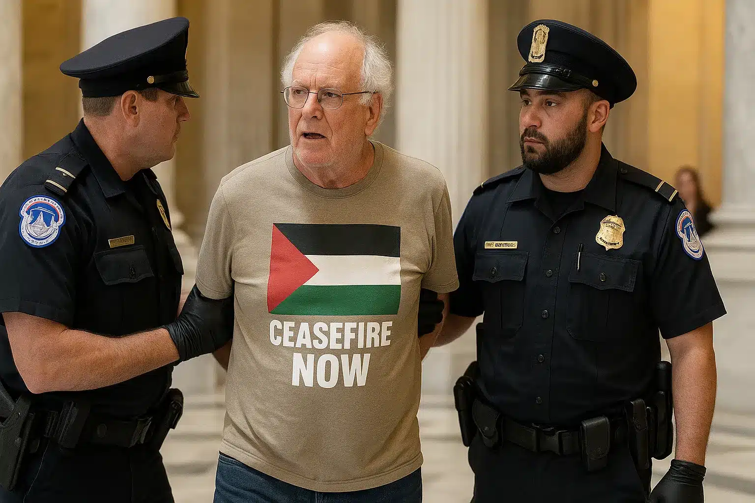 Ben & Jerry’s Co-Founder Ben Cohen Arrested at Senate Gaza Protest Ben & Jerry’s Co-Founder Ben Cohen Arrested at Senate Gaza Protest