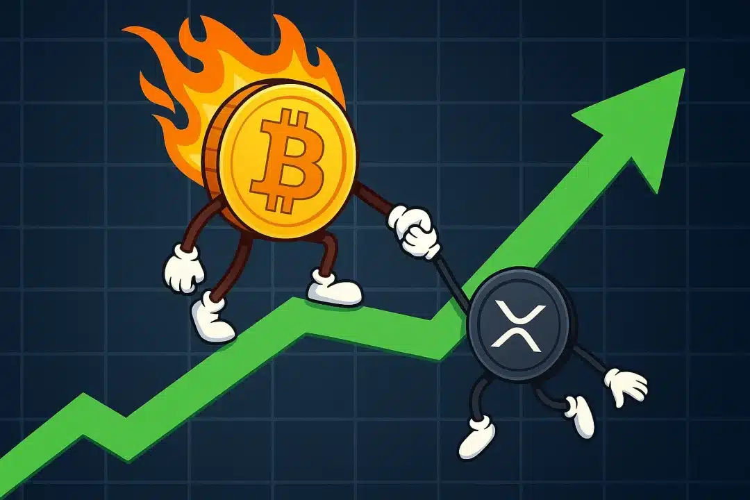 XRP price movement tied to BTC