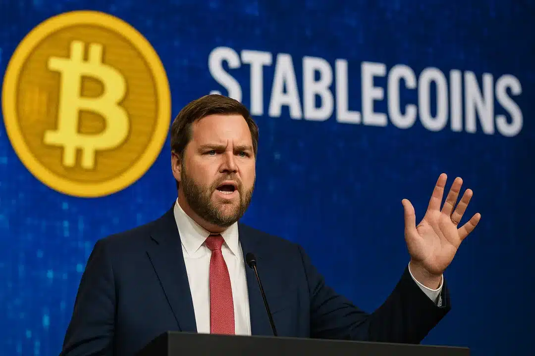 JD Vance gives keynote at Bitcoin 2025