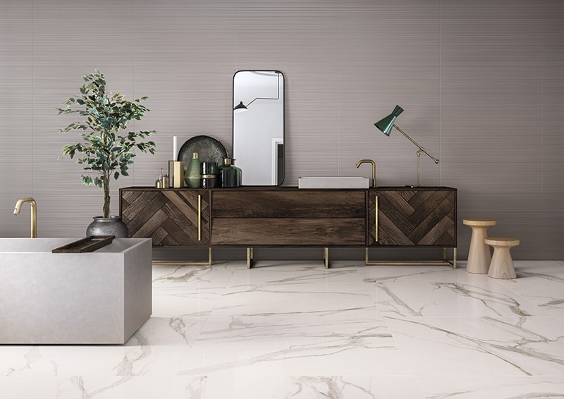 From classic to contemporary: exploring the versatility of marble-effect tiles From classic to contemporary: exploring the versatility of marble-effect tiles