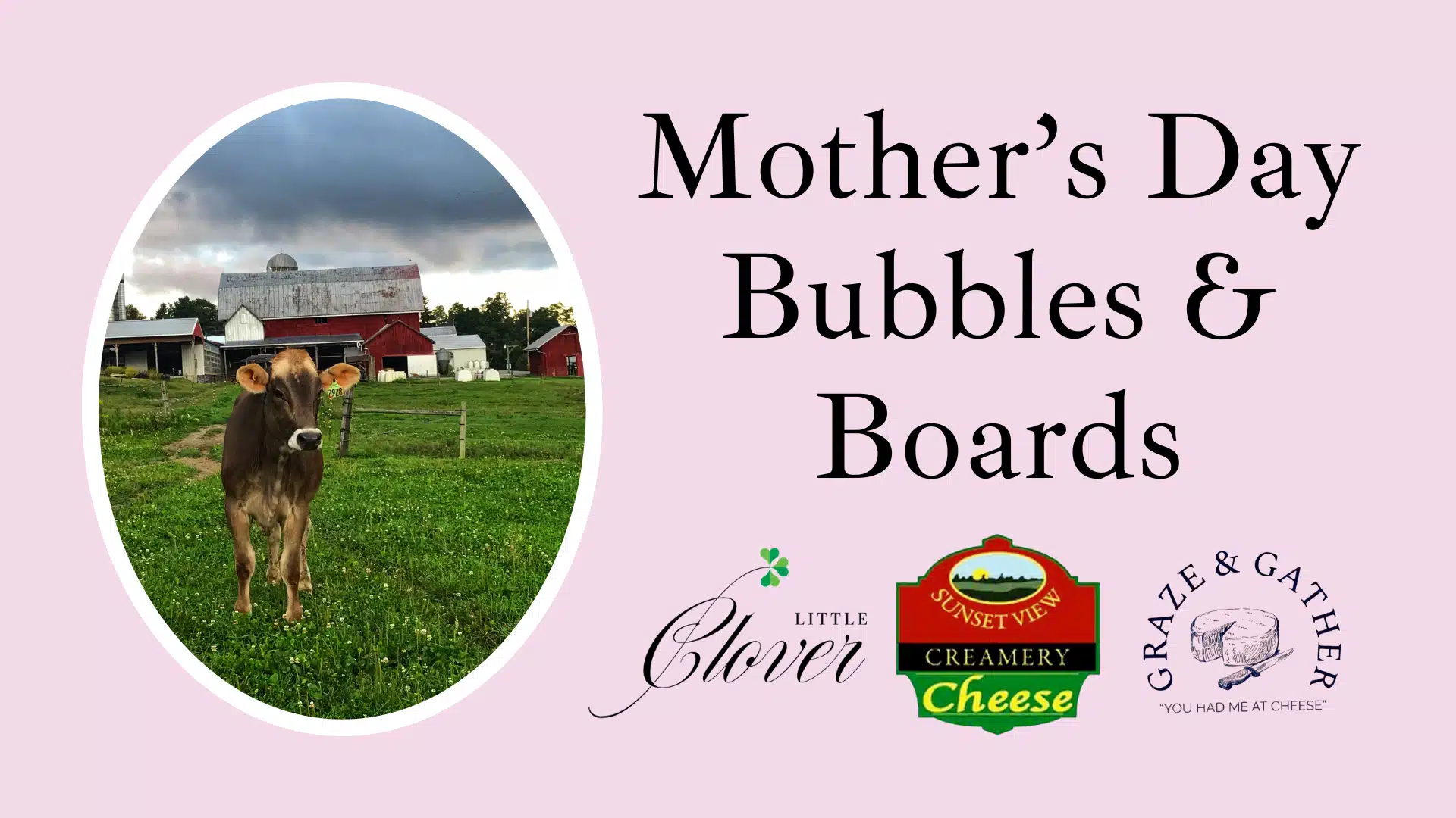 Sunset View Creamery hosts Mother’s Day Bubbles & Boards Sunset View Creamery hosts Mother’s Day Bubbles & Boards