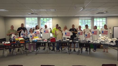 Addison girl honored for helping veterans with donation drive Addison girl honored for helping veterans with donation drive