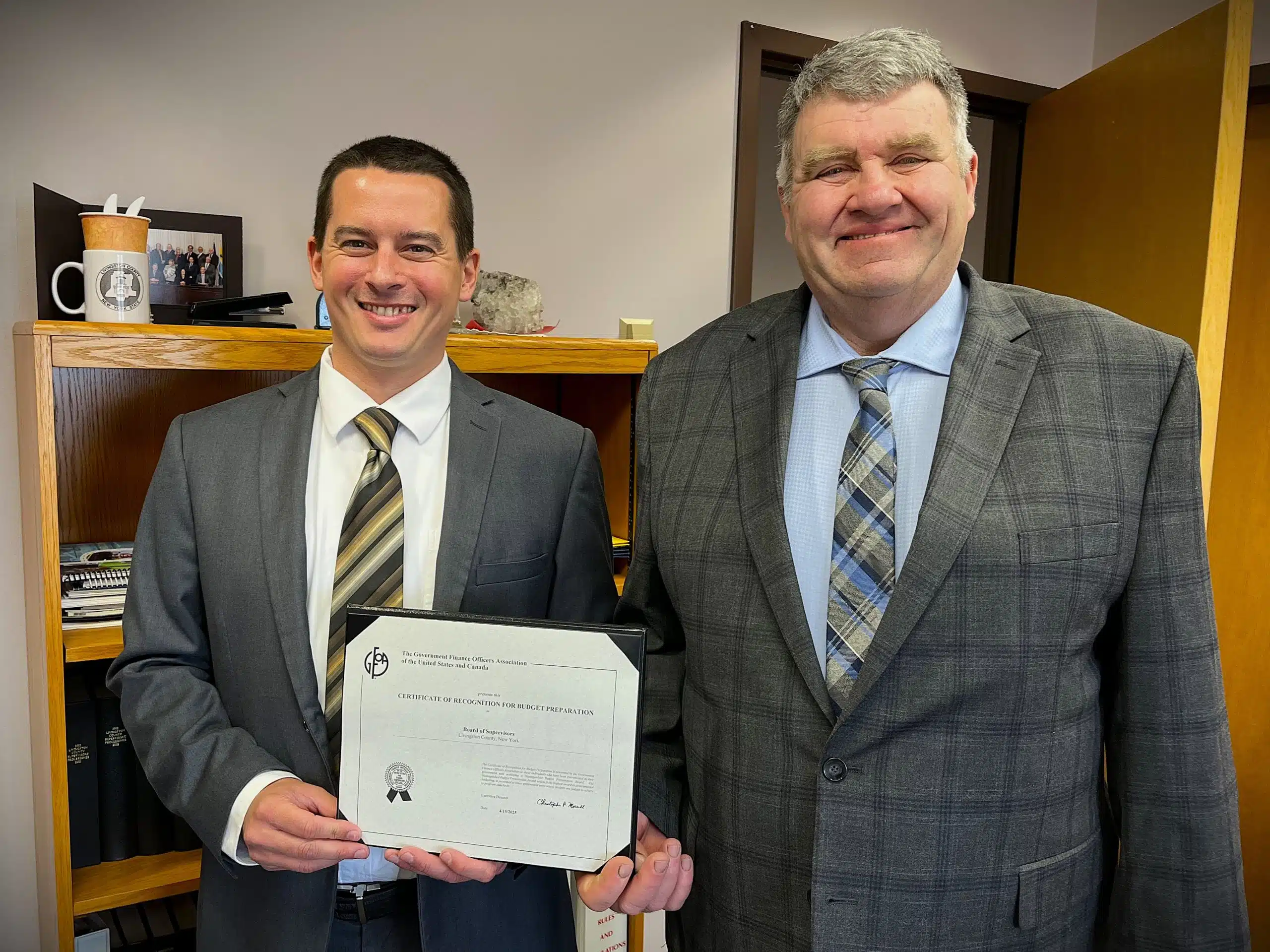 Livingston County earns national award for budget excellence