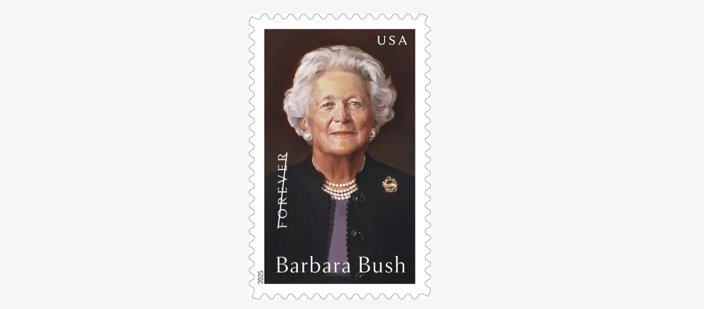 USPS Honors Barbara Bush with New Forever Stamp Highlighting Legacy of Literacy USPS Honors Barbara Bush with New Forever Stamp Highlighting Legacy of Literacy