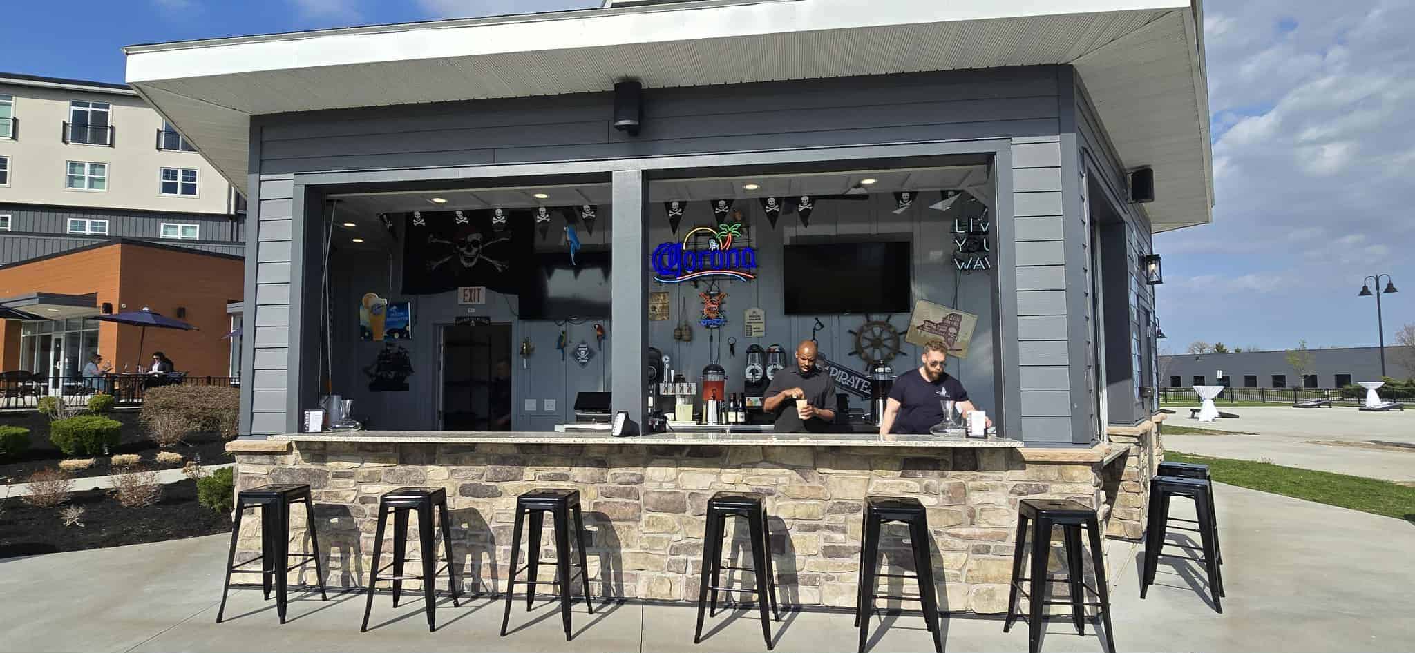 Pirate-themed tiki bar sets sail on Canandaigua Lake Pirate-themed tiki bar sets sail on Canandaigua Lake