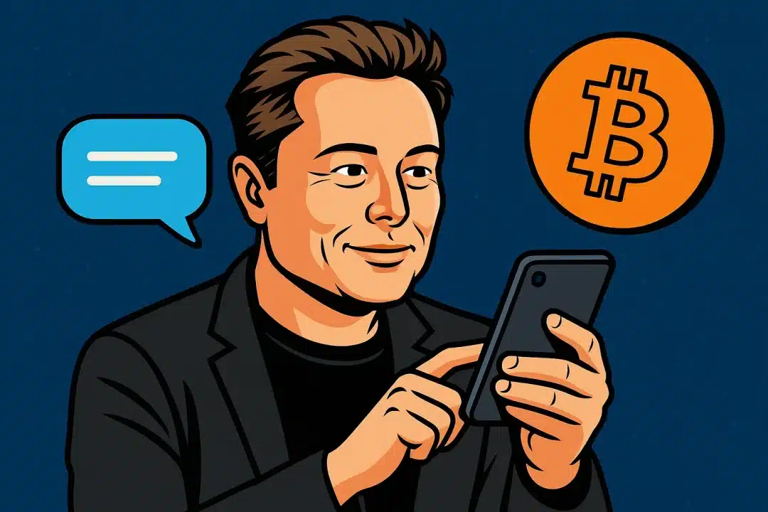 Elon Musk launches XChat and mentions Bitcoin