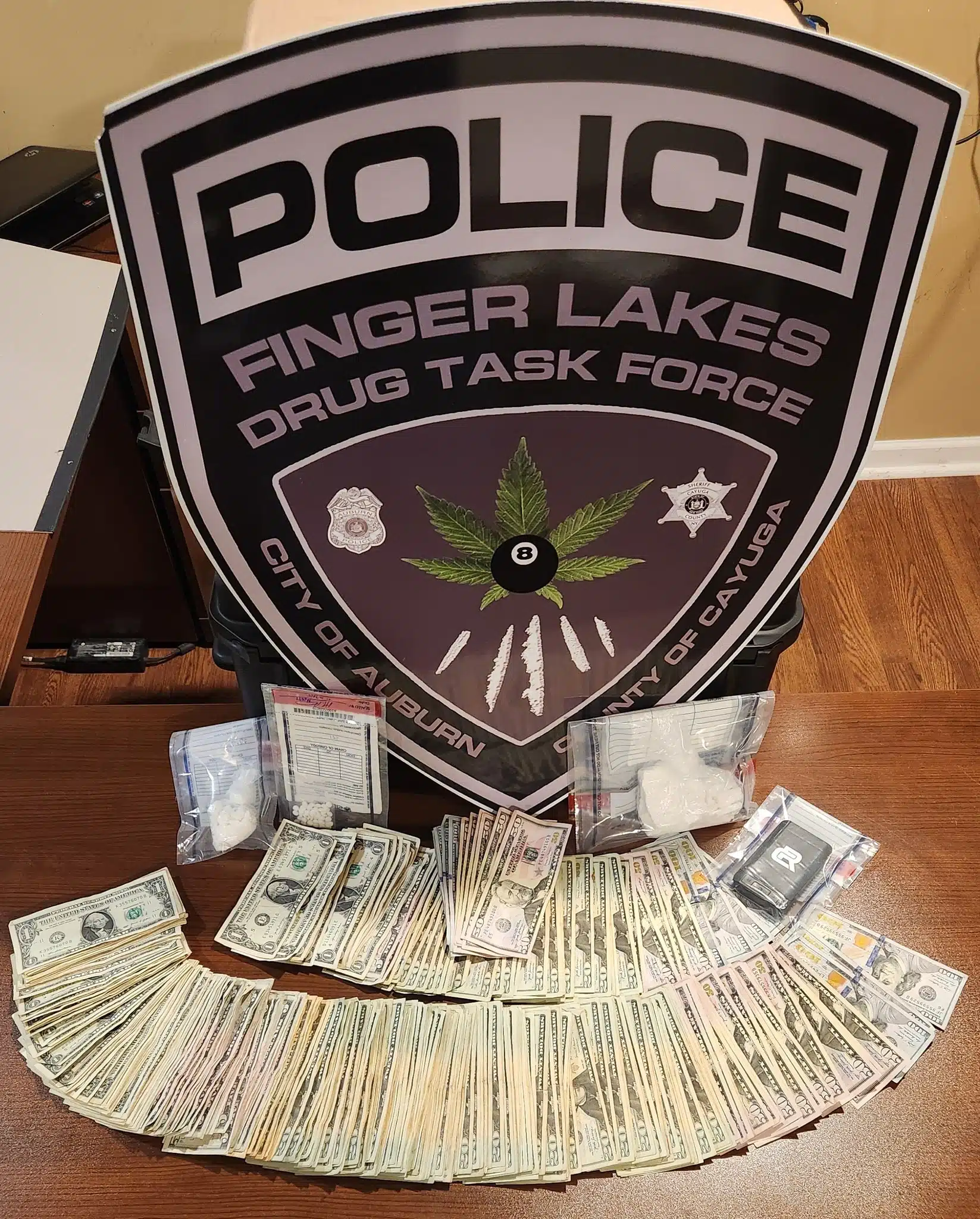 Auburn man arrested after drug task force seizes cocaine, cash