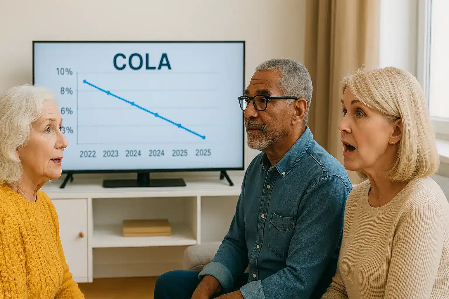 Retirees consider COLA 2026 Forecast change