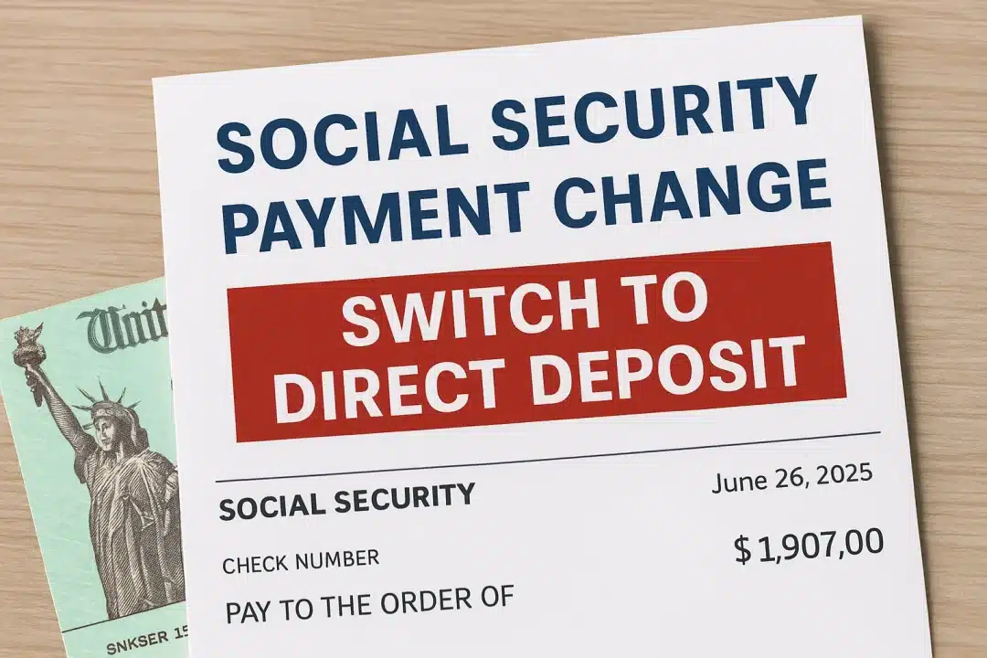 Social Security Payment Change For Paper Check Recipients