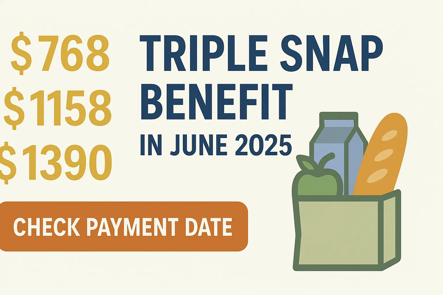 8 – ,390 Triple SNAP Benefits in June? What We Know So Far 8 – ,390 Triple SNAP Benefits in June? What We Know So Far
