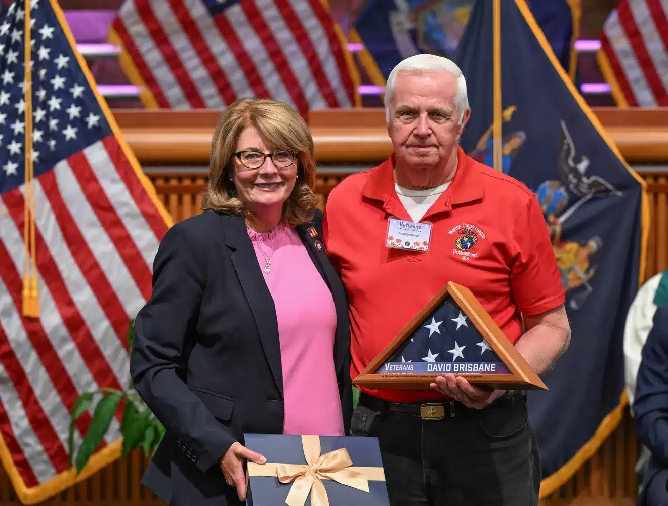 Ontario County Marine honored for lifetime of service