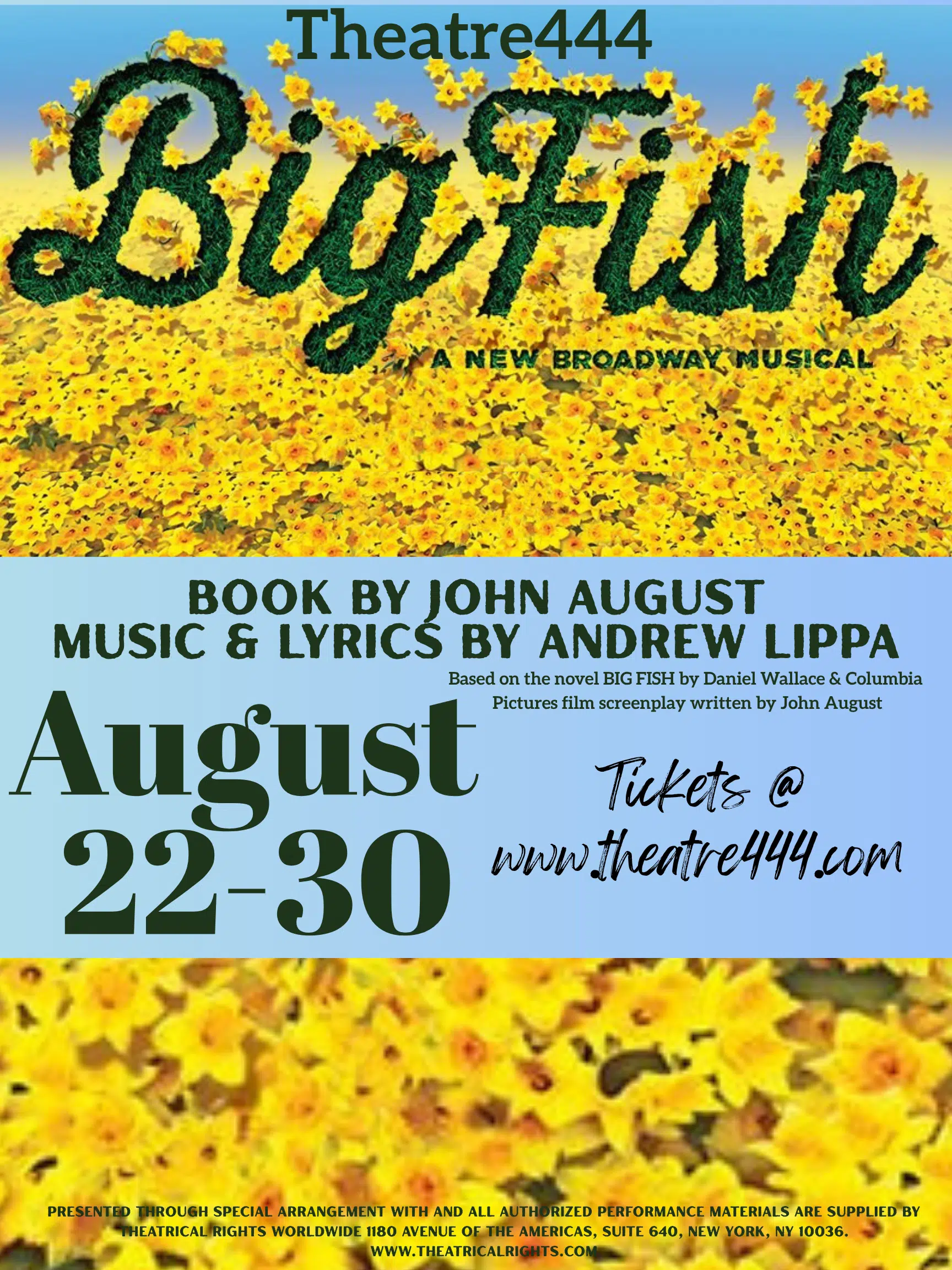 Theatre444 brings Big Fish musical to Geneva stage Theatre444 brings Big Fish musical to Geneva stage