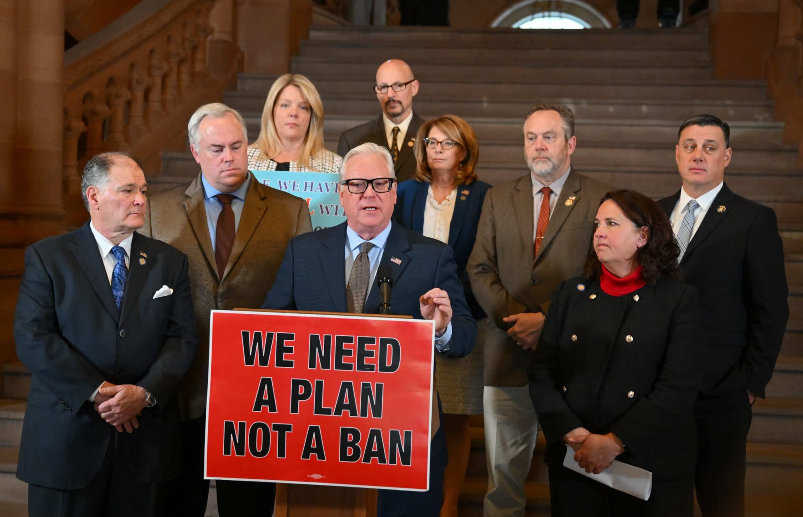 Senate Republicans urge state to halt climate mandates, declare energy emergency