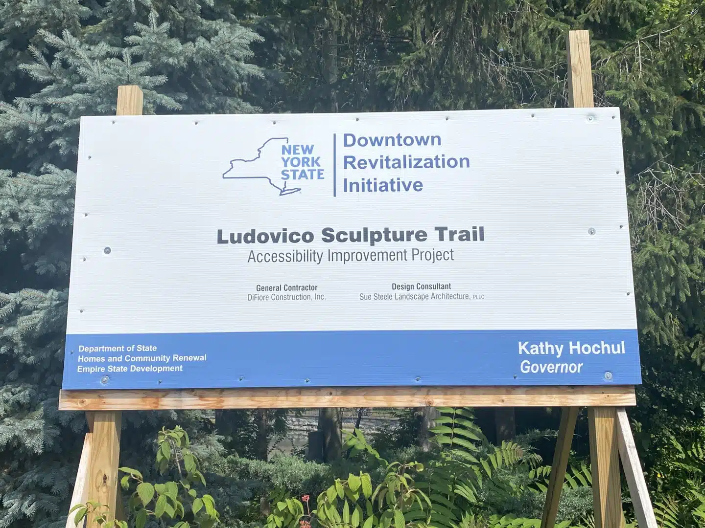 Ludovico Sculpture Trail unveils upgrades with ribbon cutting Ludovico Sculpture Trail unveils upgrades with ribbon cutting