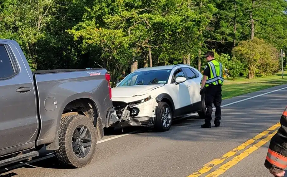 Two vehicles collide near Cayuga Lake State Park; no injuries reported Two vehicles collide near Cayuga Lake State Park; no injuries reported