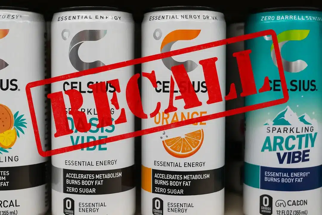 Celsius Energy Drink Recall