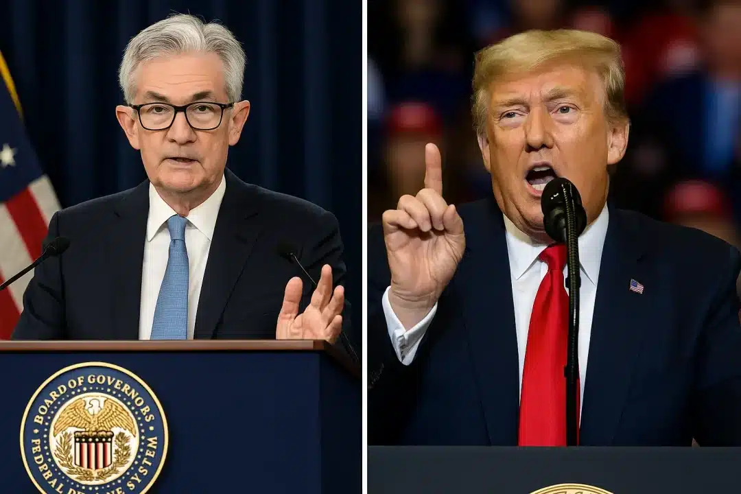Fed Chair Powell pressured by President Trump to cut interest rates