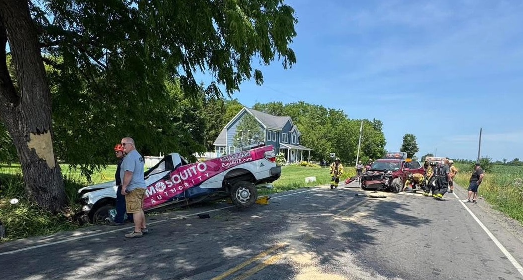 Five hospitalized after serious crash in Fleming
