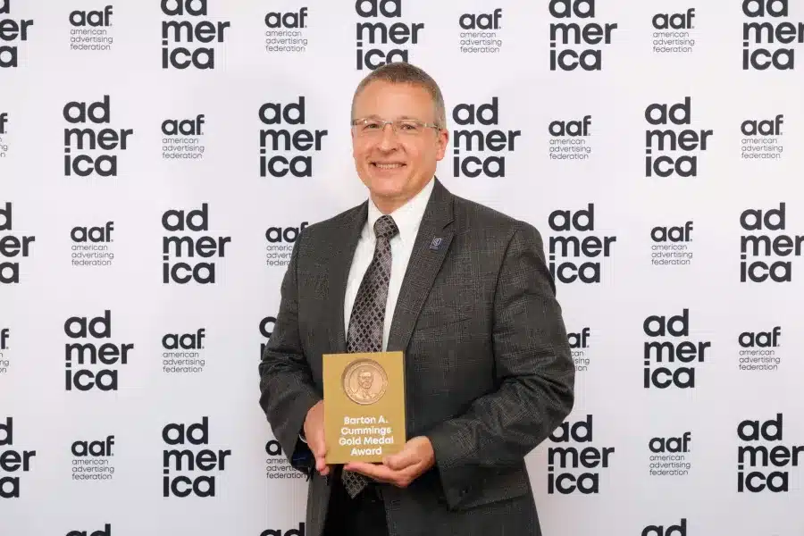 Ithaca College professor earns top national ad award Ithaca College professor earns top national ad award