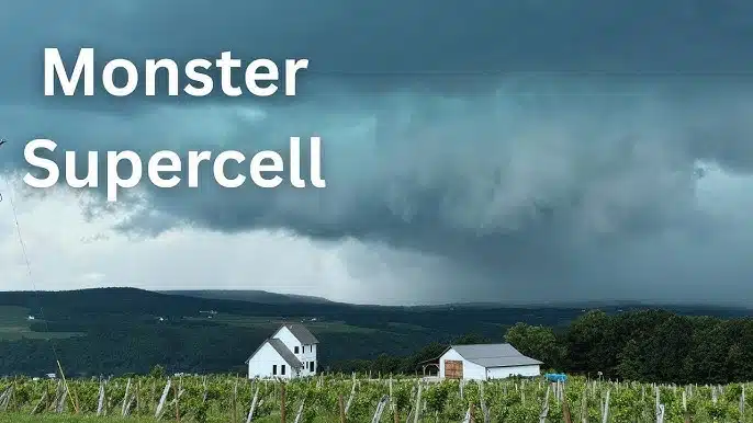 Supercell storm rips through Ithaca, cuts power Supercell storm rips through Ithaca, cuts power
