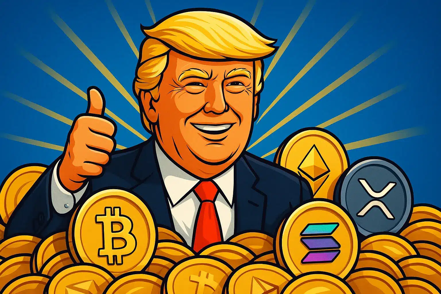 Trump GENIUS Act Endorsement Boosts Crypto Markets: Bitcoin Eyes 0K Trump GENIUS Act Endorsement Boosts Crypto Markets: Bitcoin Eyes 0K
