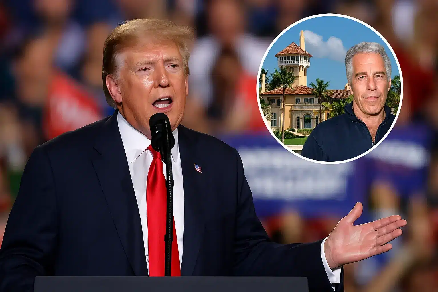 Trump's past relationship with Jeffrey Epstein has emerged as a liability with his political base