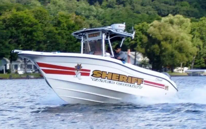 Boat slams into shore in Yates County, driver ejected