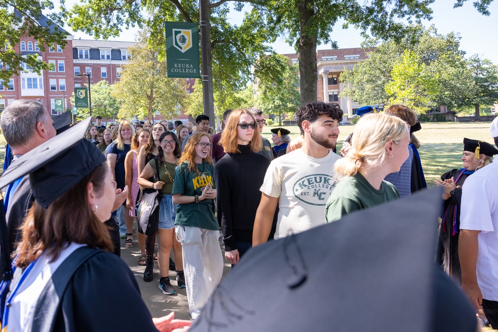 Keuka College welcomes new students with spirited convocation Keuka College welcomes new students with spirited convocation