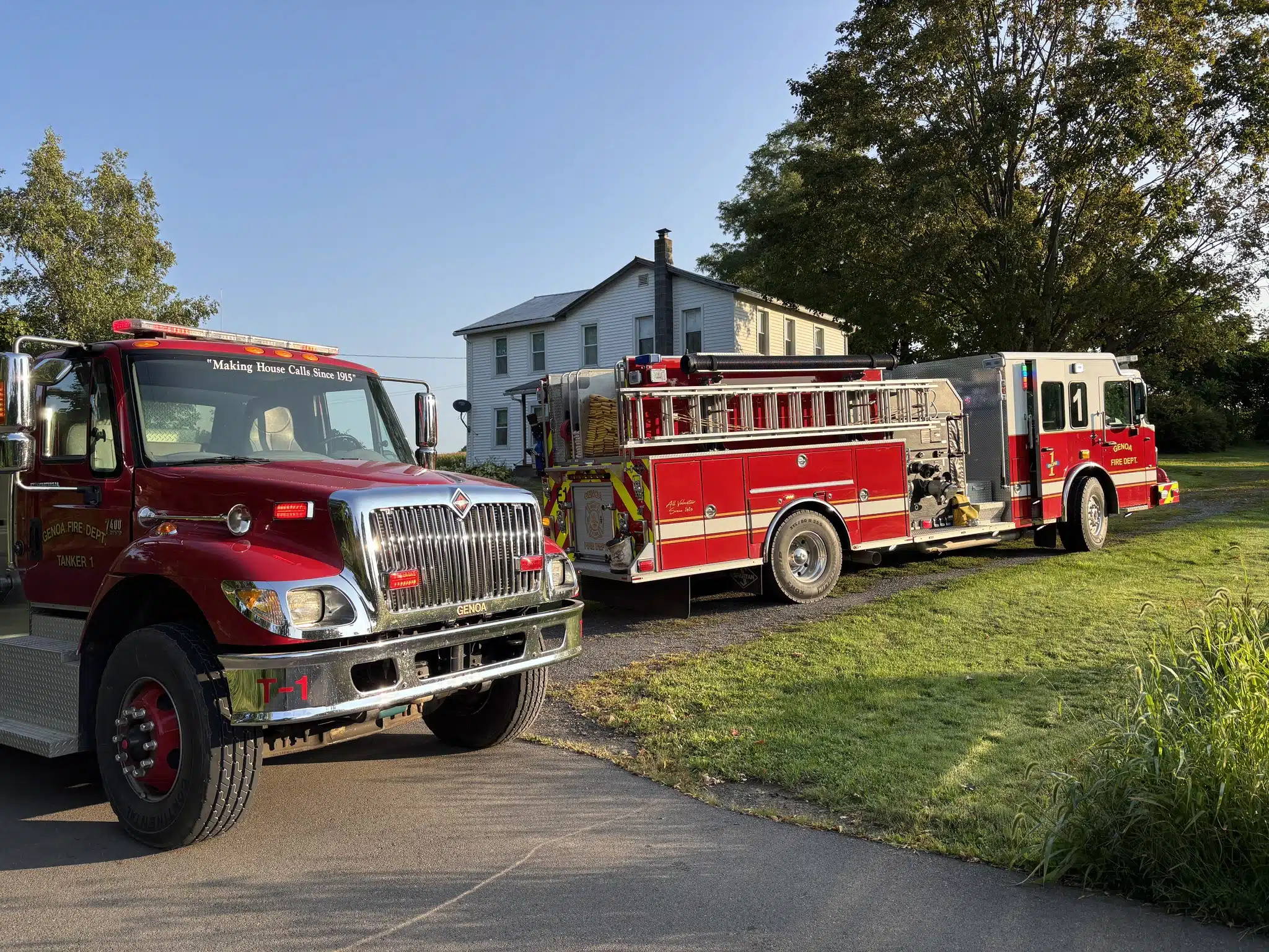 Pellet stove malfunction triggers early morning fire response in Genoa Pellet stove malfunction triggers early morning fire response in Genoa