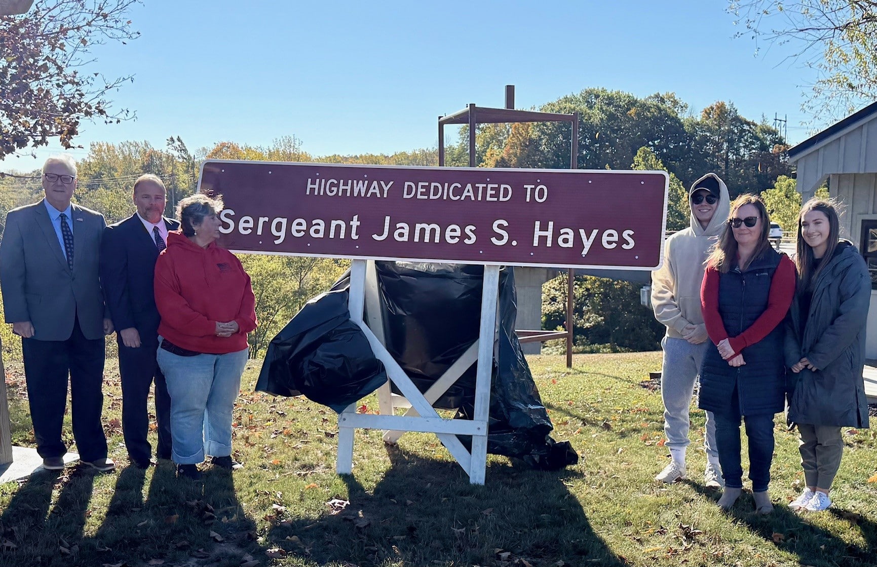 Sergeant James S. Hayes Memorial Highway dedicated in Yates County