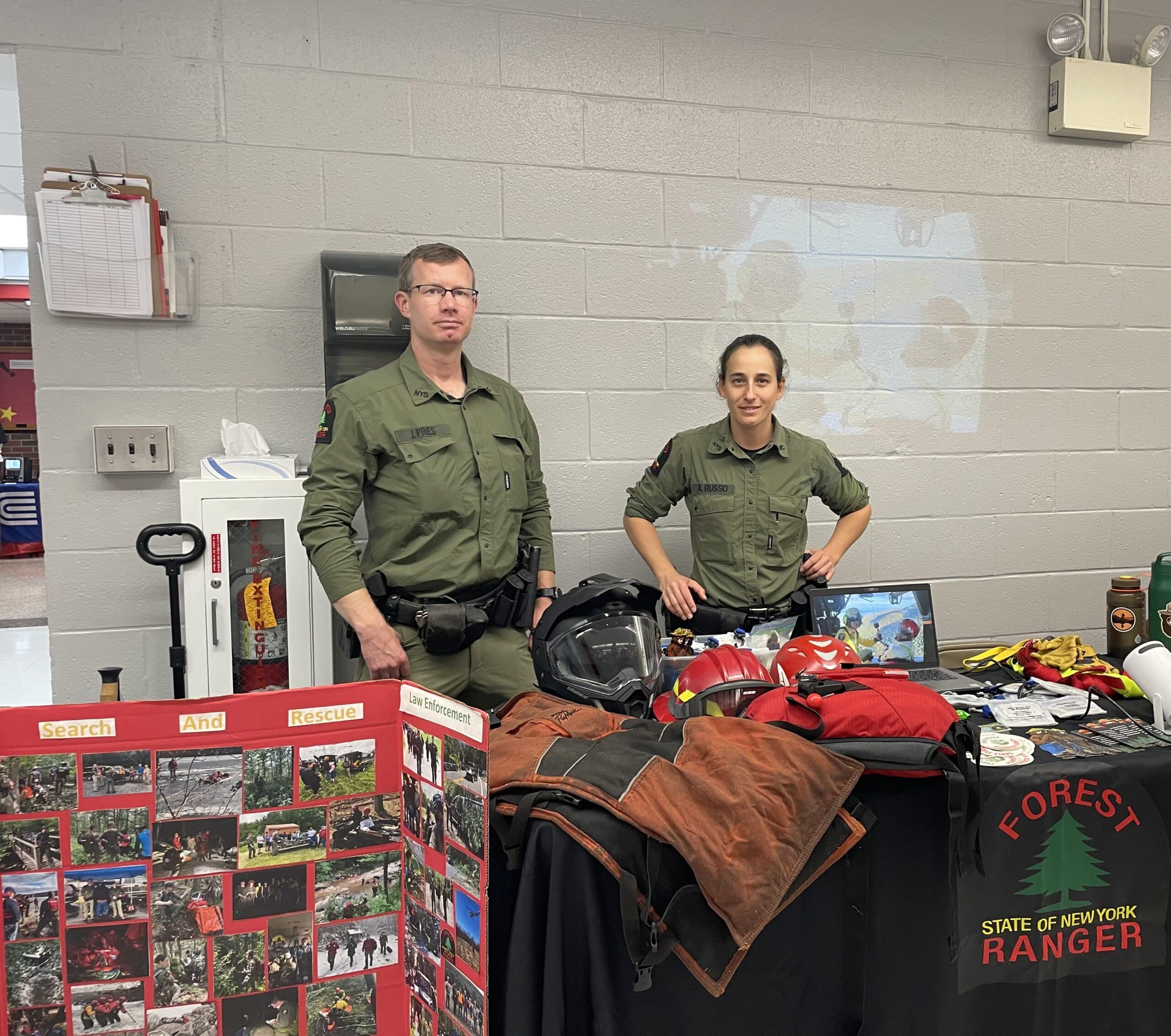DEC Forest Rangers report training, recovery and searches