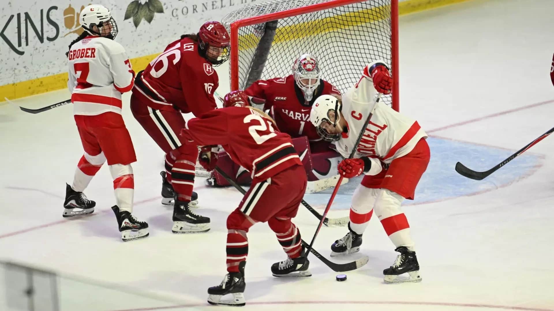 Cornell women’s hockey comes up short against Harvard