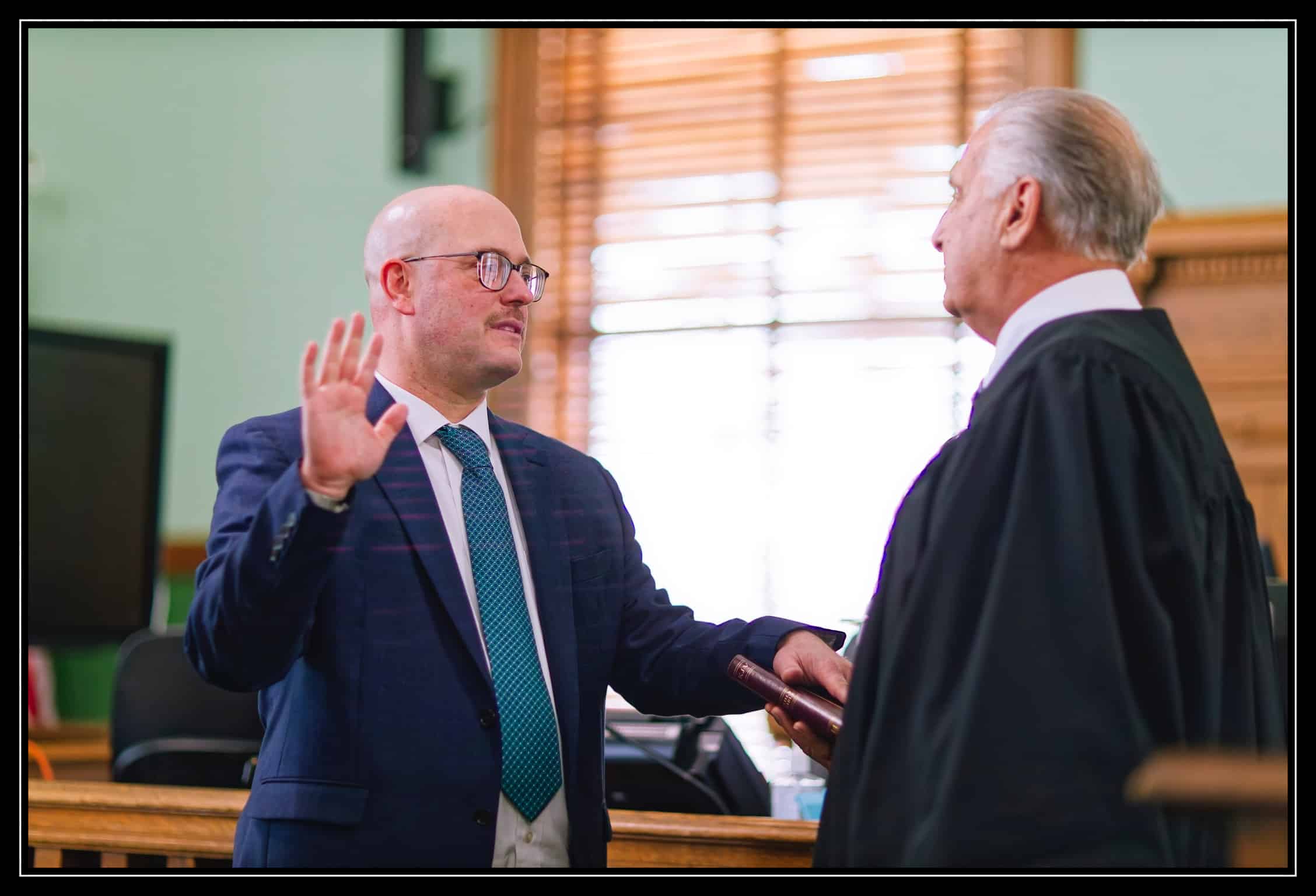 MacBride sworn in as Ontario County DA MacBride sworn in as Ontario County DA