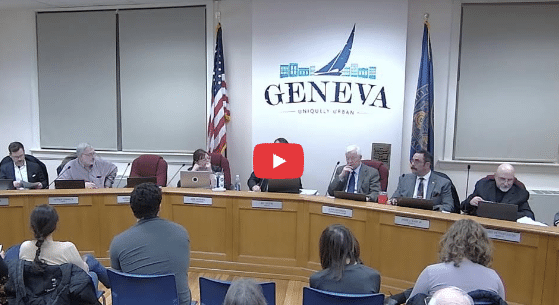 GENEVA: City Council holds first meeting of 2026 (webcast)