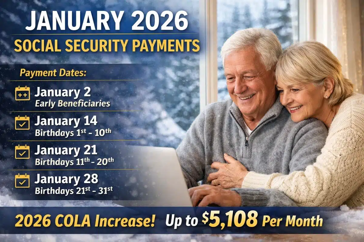 Who Gets Paid Jan. 14 and How Much COLA Adds