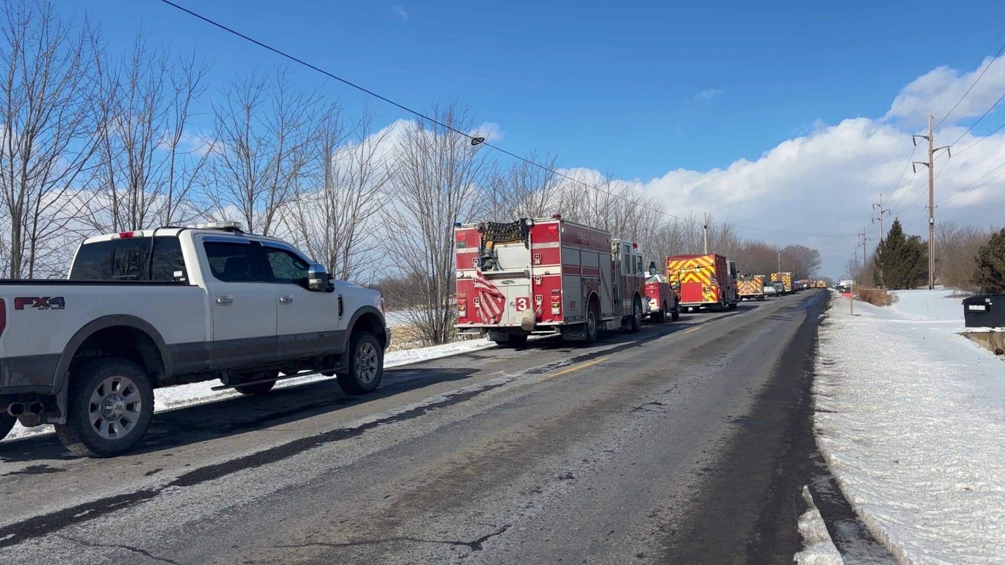 Second-alarm Montezuma house fire draws multi-county response