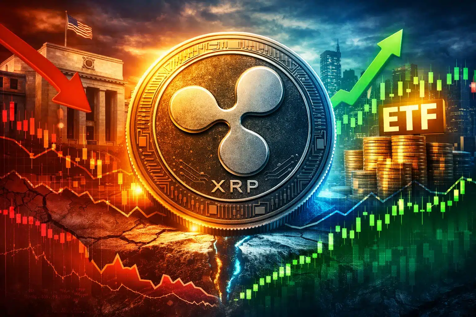 XRP Price Prediction: Exchange Supply Collapse + Fed Risk Sets Stage