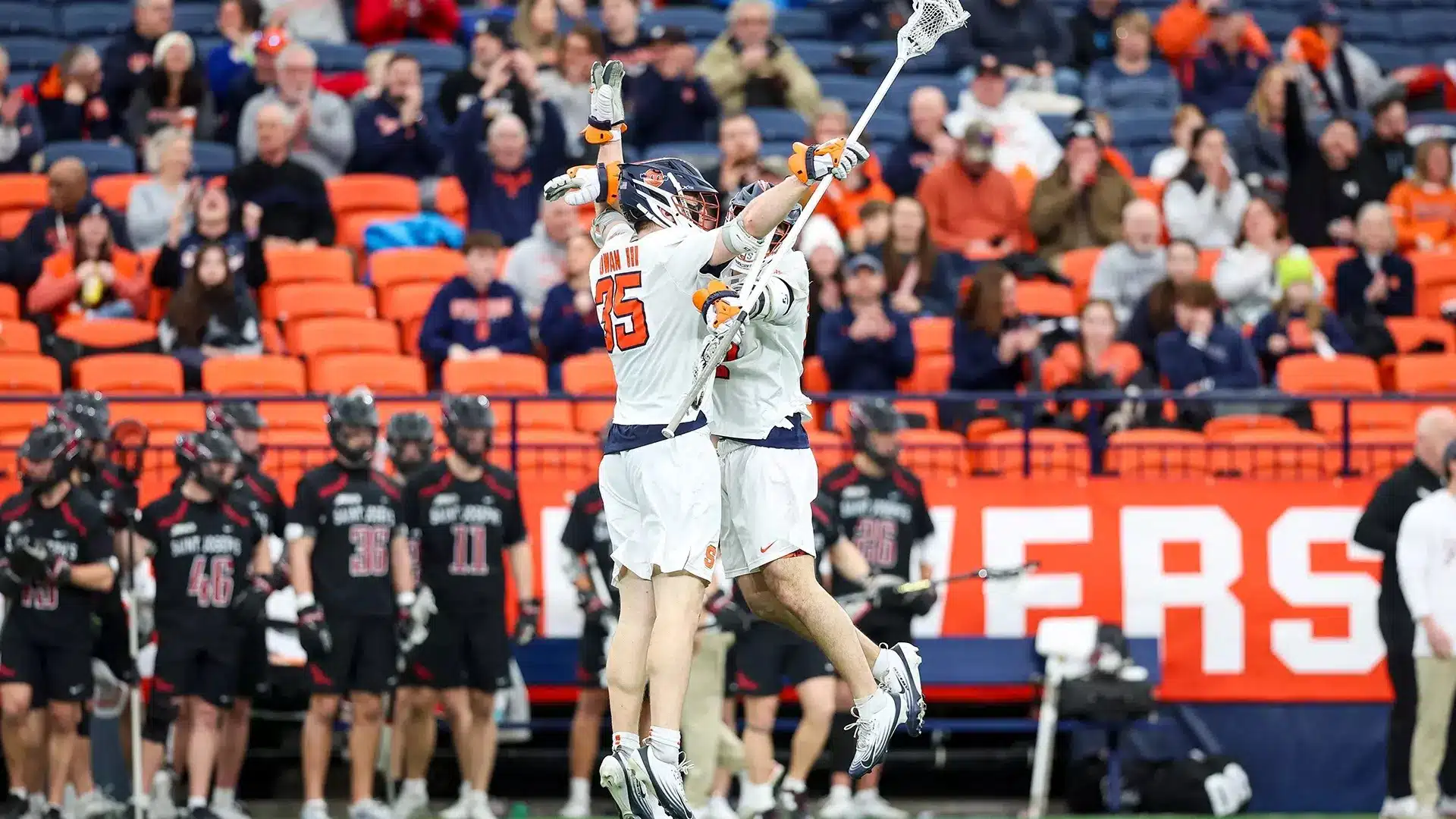 Syracuse men’s lacrosse races past Saint Joseph’s to improve to 2-0
