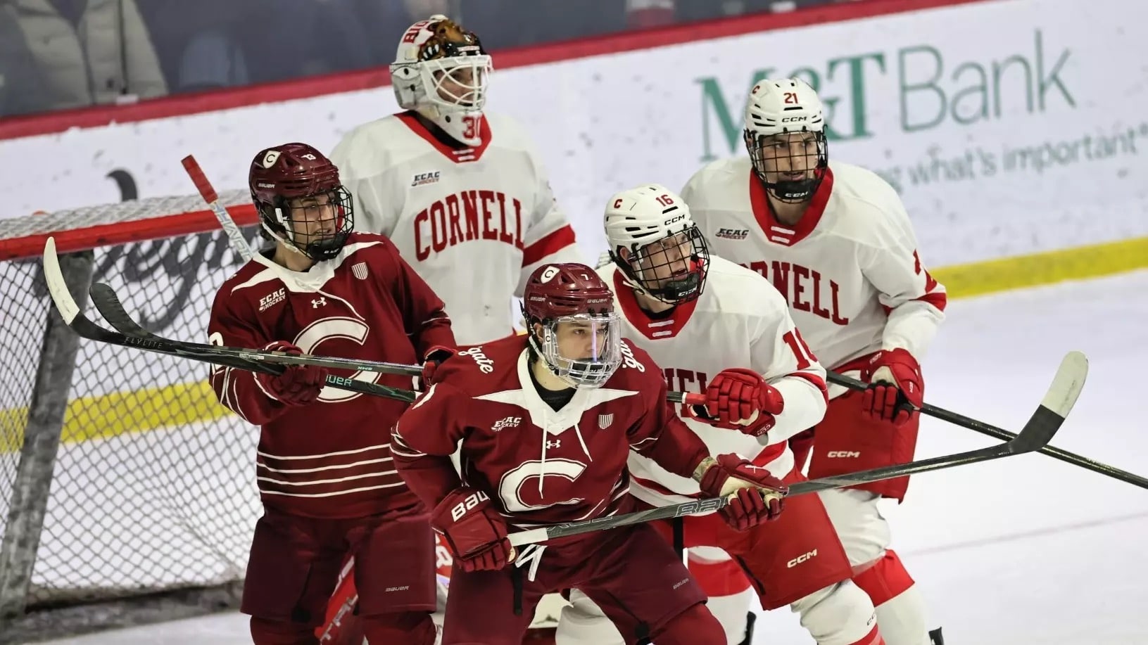 Cornell men’s hockey falls to Colgate in overtime