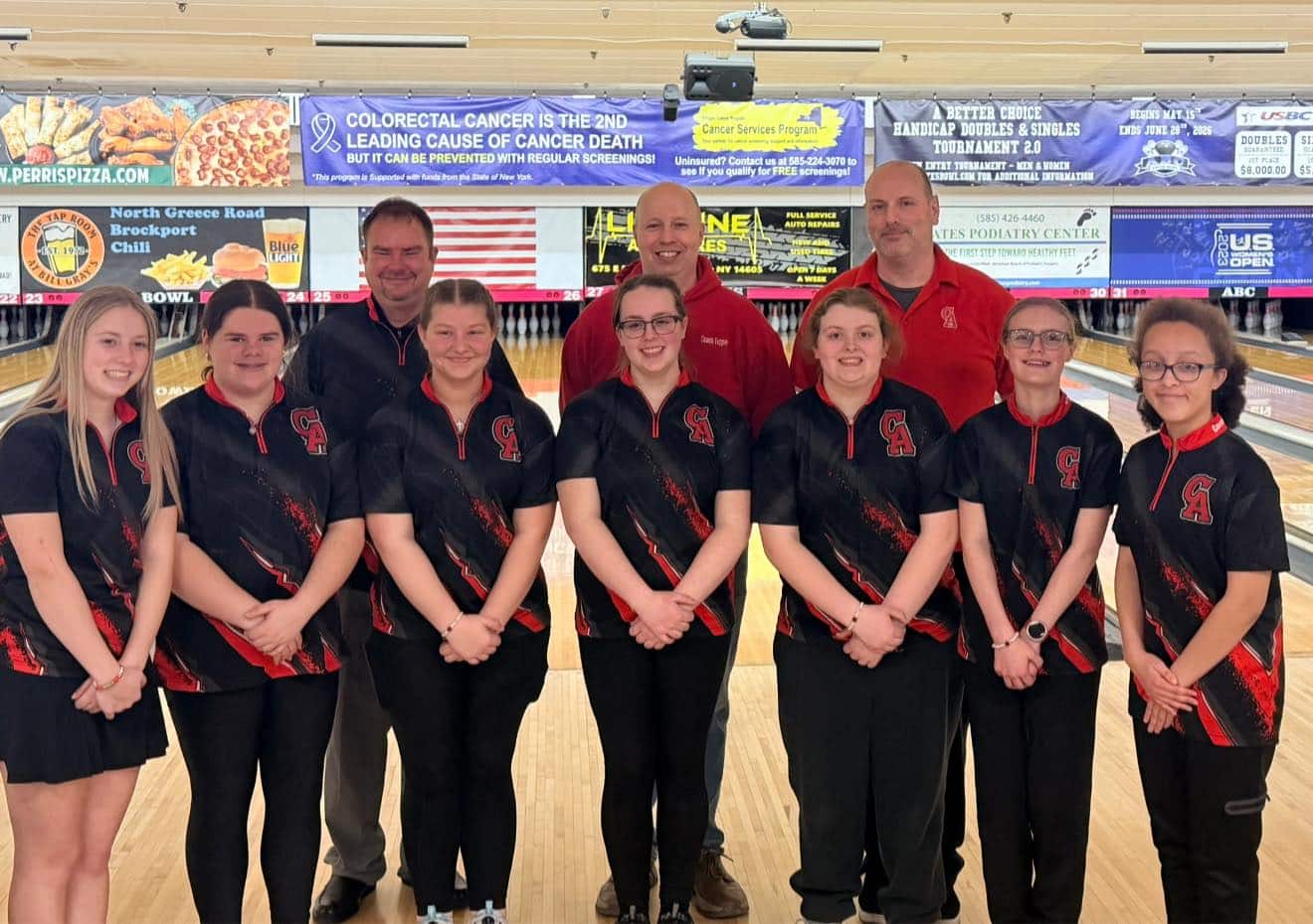 Canandaigua girls bowling wins first sectional title