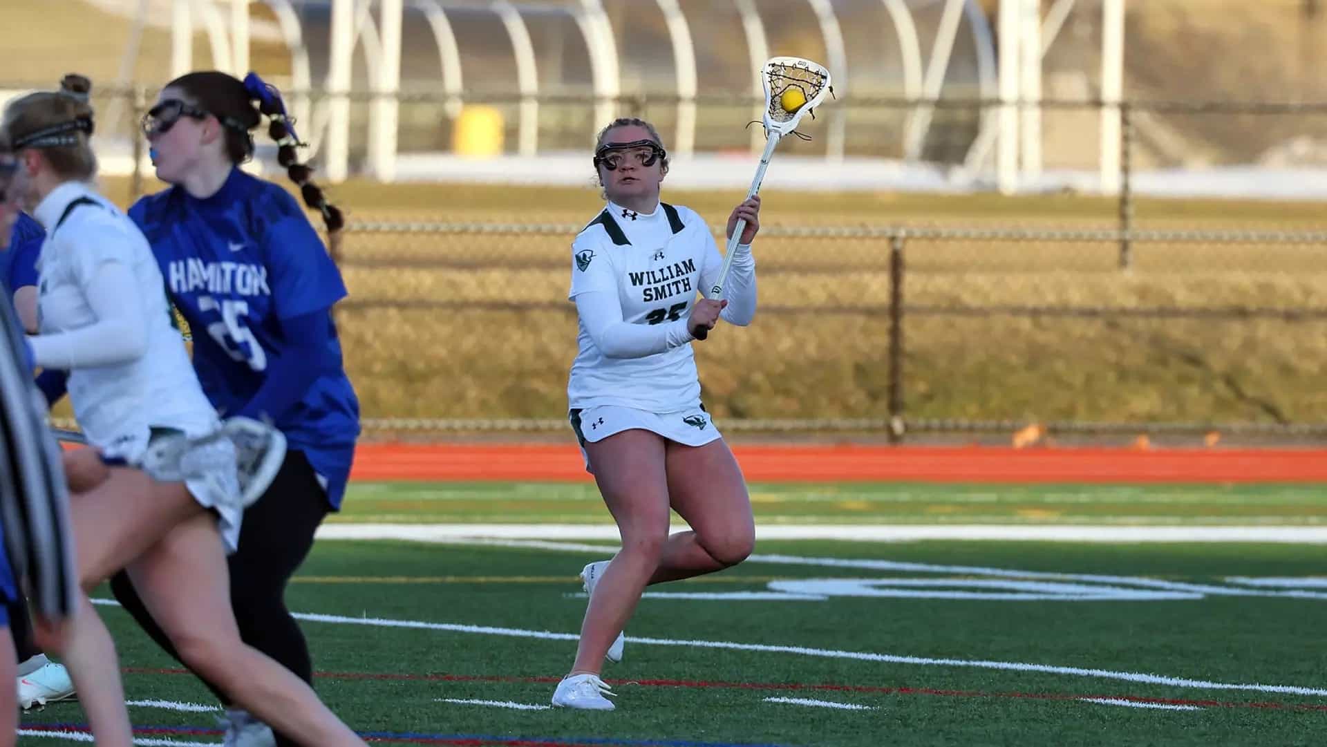 William Smith lacrosse dominates St. Lawrence with early surge, improves to 7-1