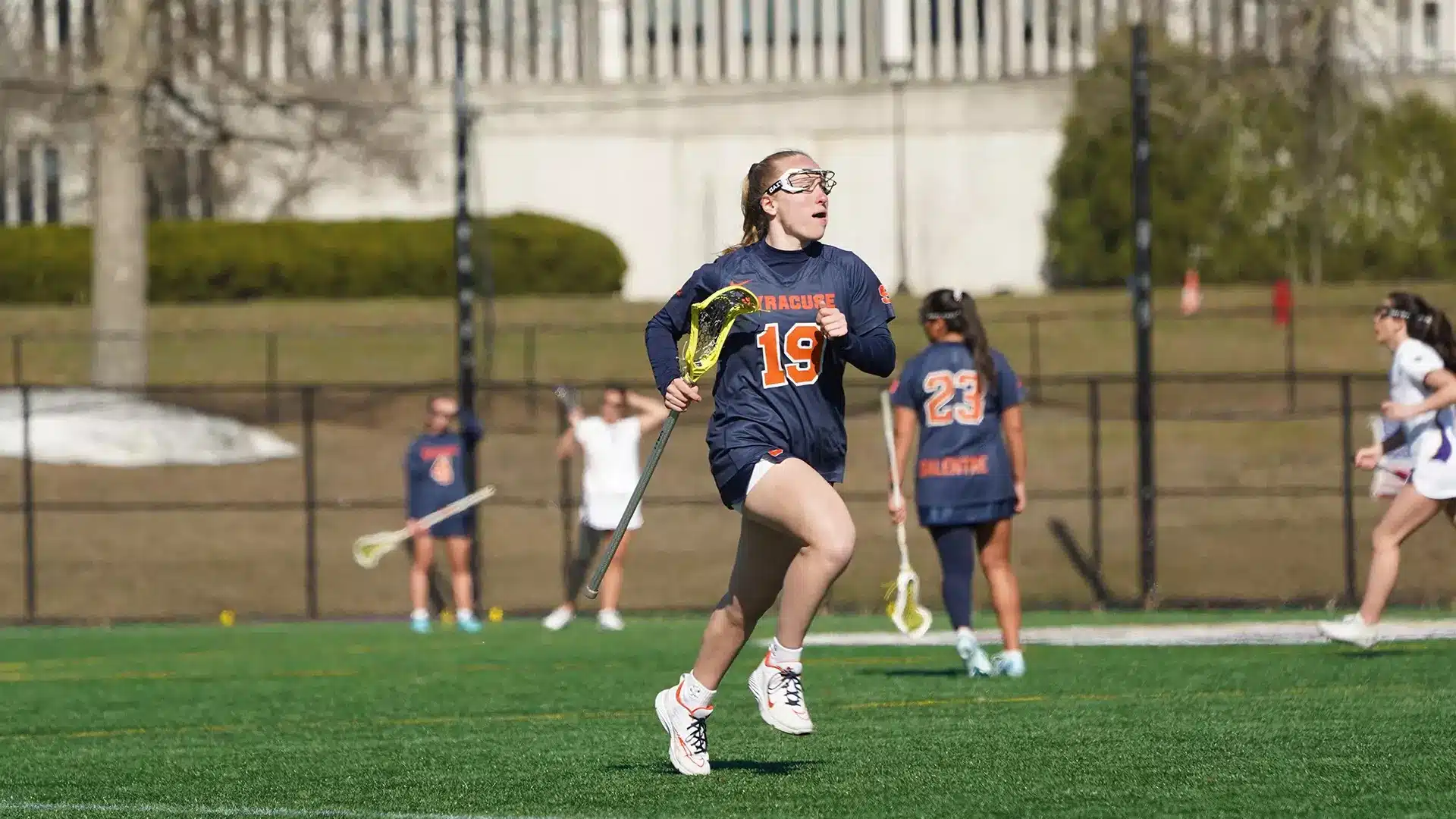 No. 8 Syracuse womenโs lacrosse edges UAlbany to extend win streak to eight