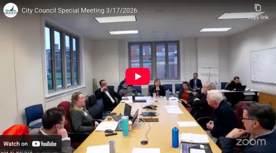 GENEVA: City Council holds special meeting (webcast)