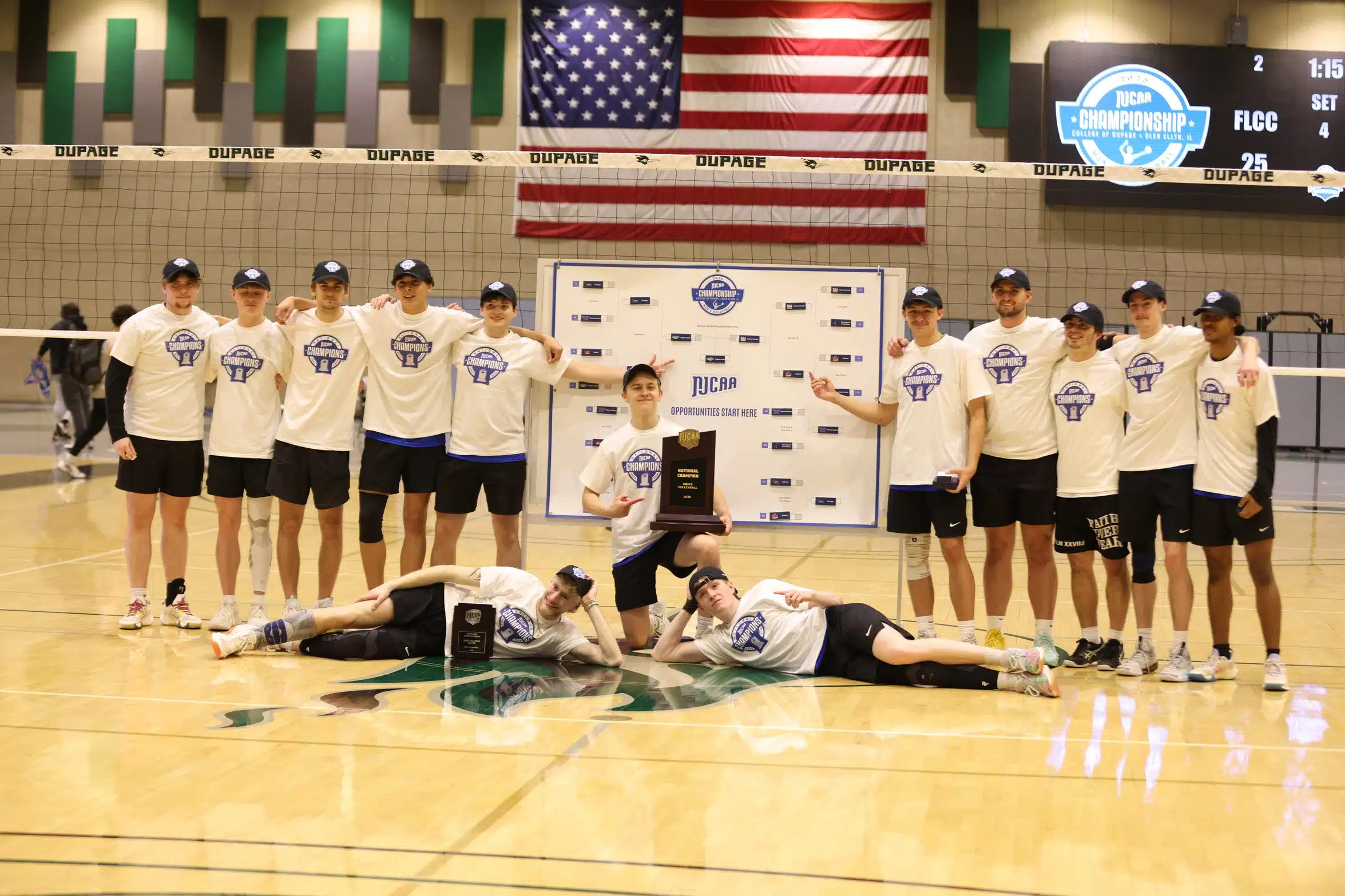 FLCC men’s volleyball wins first NJCAA national title