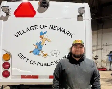 Village of Newark hires Carlos Martinez as heavy equipment operator