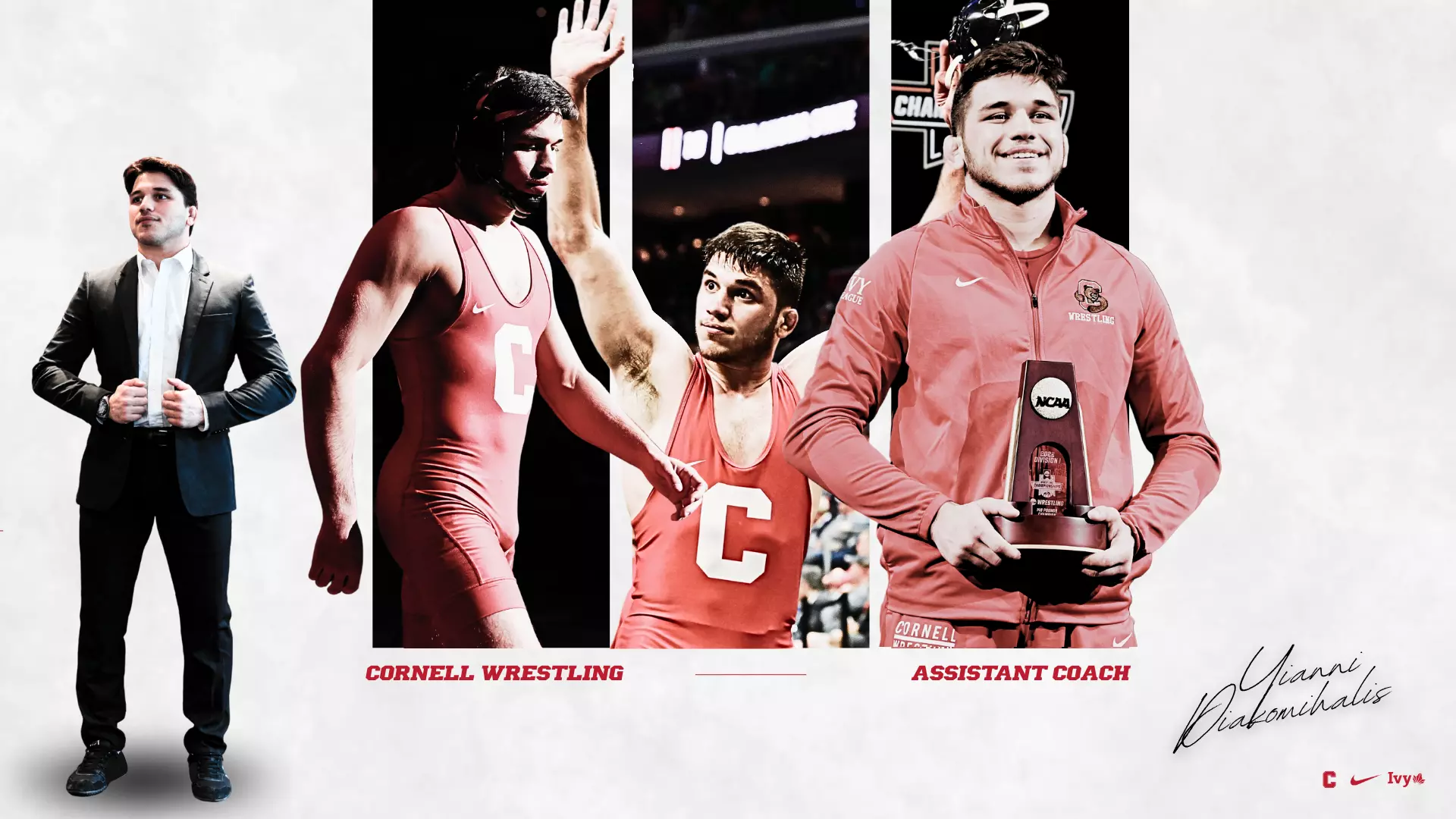 Cornell wrestling adds four-time NCAA champion to coaching staff