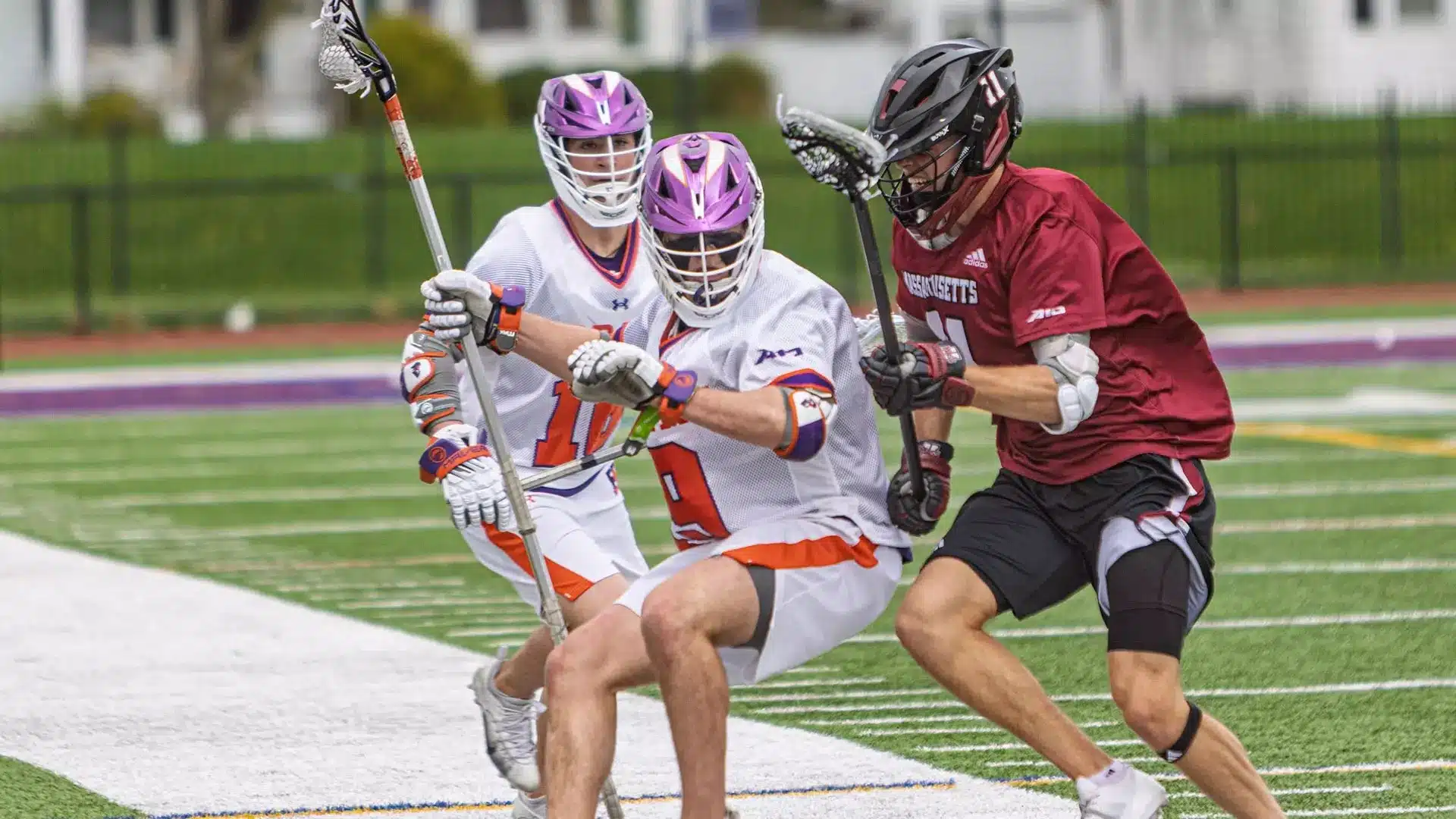 Hobart lacrosse falls in double overtime after early lead slips away against UMass