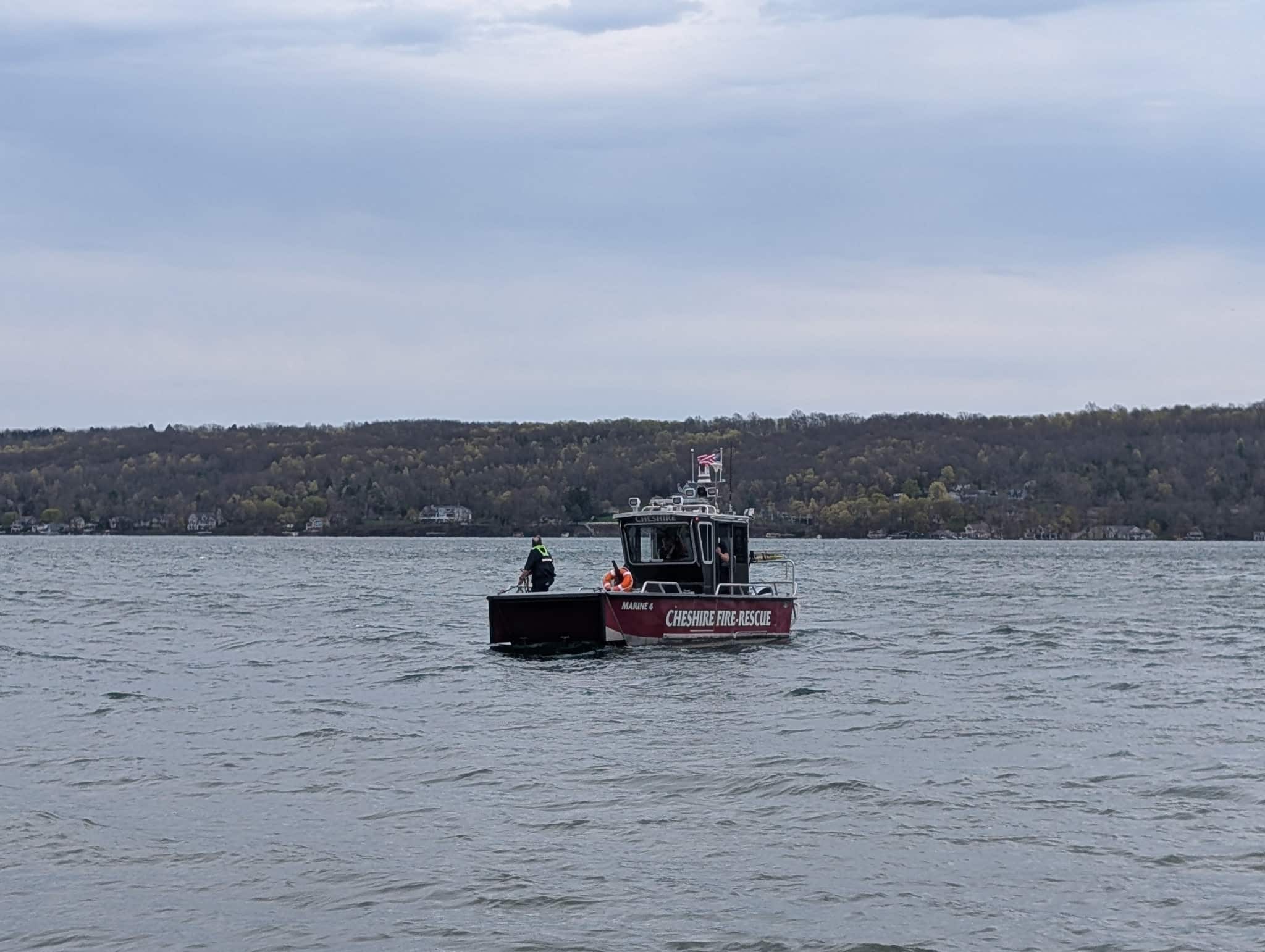Cheshire Fire Department places Marine 4 in service for busy Canandaigua Lake season