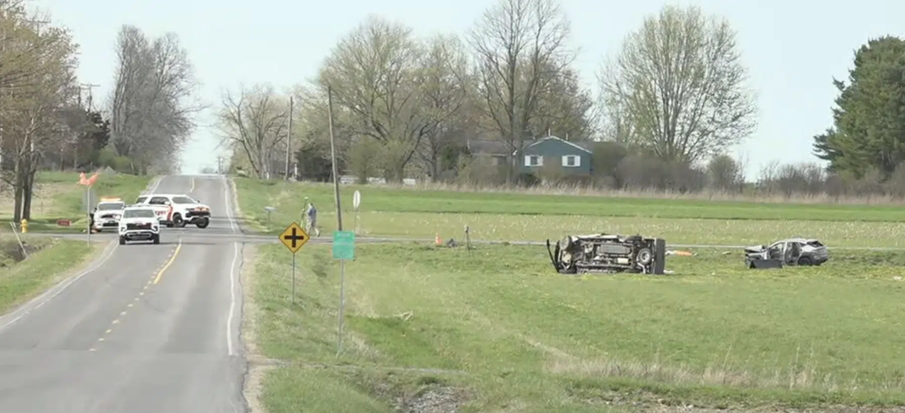 Driver ticketed after Ontario County crash, one airlifted to Strong Hospital