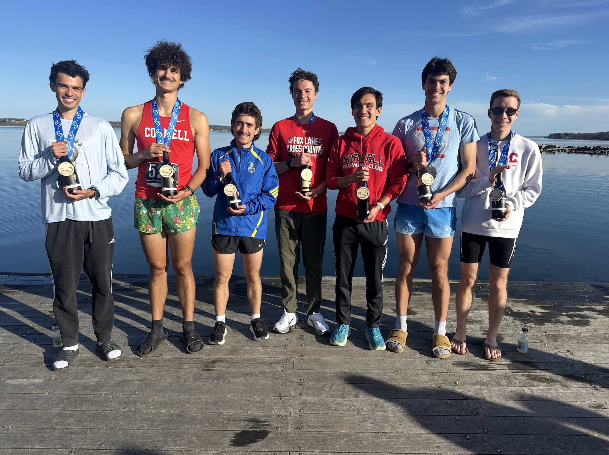 Seneca7 relay draws hundreds around lake as teams cross finish line Sunday